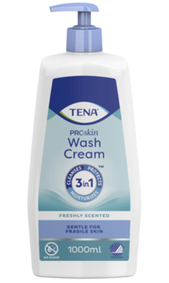TENA Wash Cream hajusteeton pesuvoide